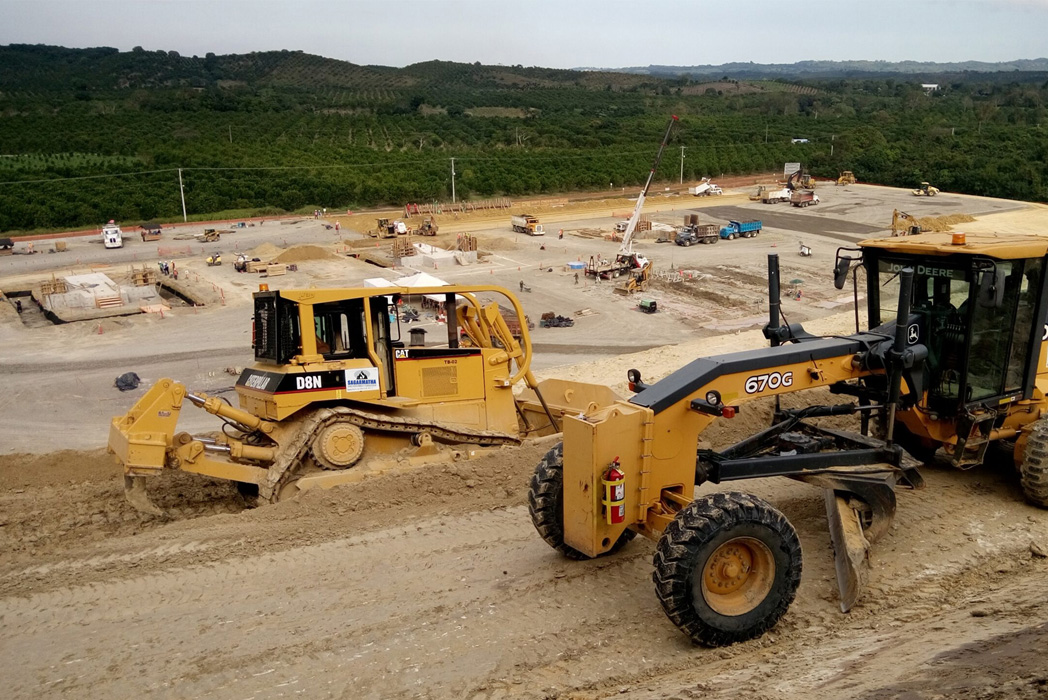 Construcción de Plataformas Industriales en Puebla Tlaxcala México Queretaro Veracruz Oaxaca Guerrero Morelos Chiapas Tabasco | Movimiento de Terracerías